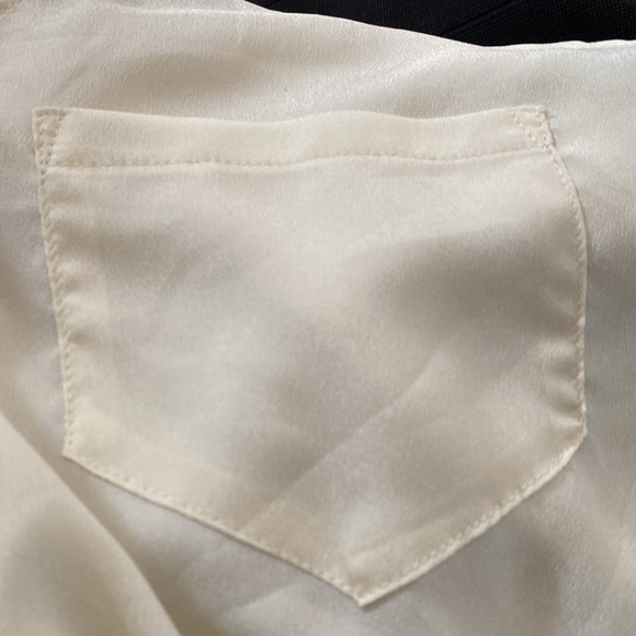 AQUA Bloomingdales Cream Tank Black Mini Skirt Dress🖤🤍🖤 - Picture 5 of 6